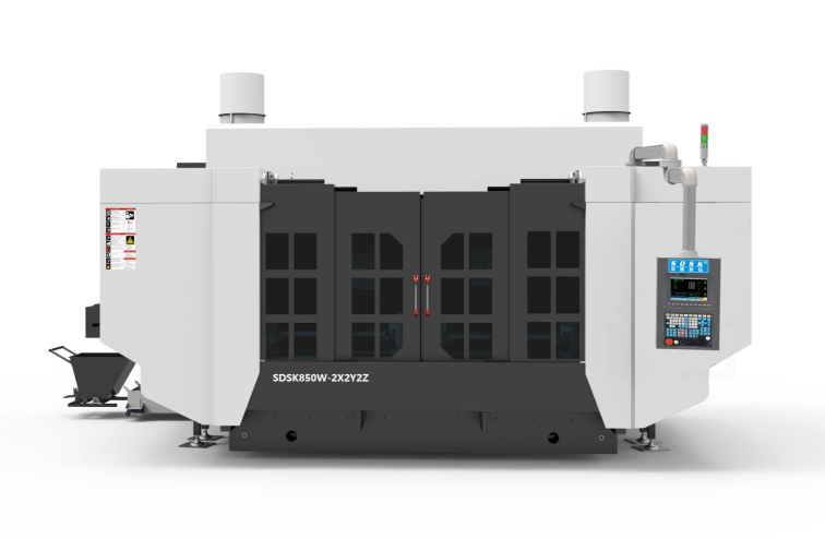 双头双通道卧式加工中心SD850W-2X2Y2Z-HSK A63